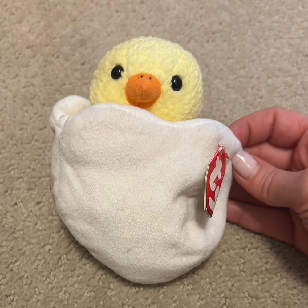 EGGBERT BEANIE BABY BABY CHICK